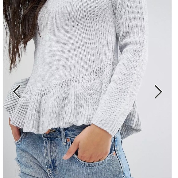 ASOS peplum sweater. - Picture 2 of 3